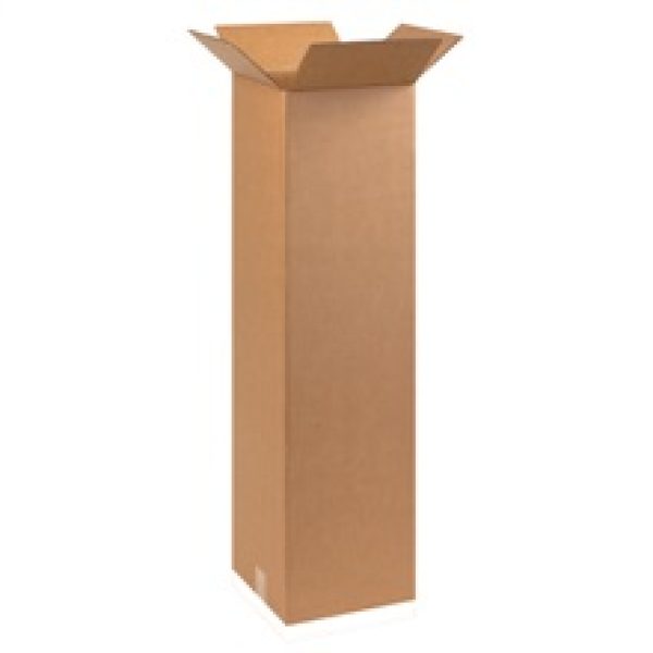 10'' x 10'' x 38'' Tall Corrugated Boxes