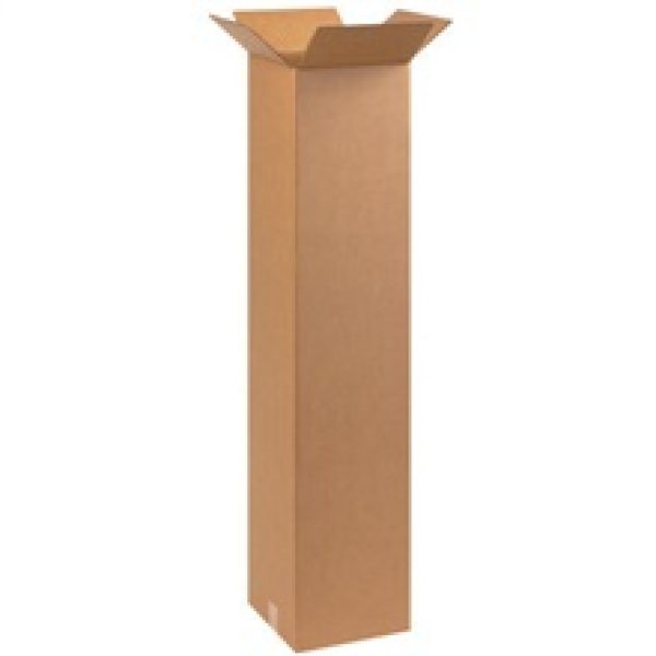 10'' x 10'' x 48'' Tall Corrugated Boxes