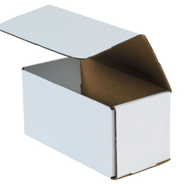 11" x 5" x 5" White Corrugated Mailers