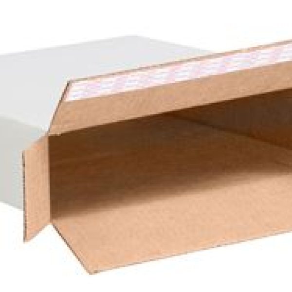 11 1/8'' x 2'' x 8 3/4'' Self Seal Side Loading Boxes