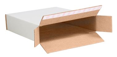 11 1/8'' x 2'' x 8 3/4'' Self Seal Side Loading Boxes