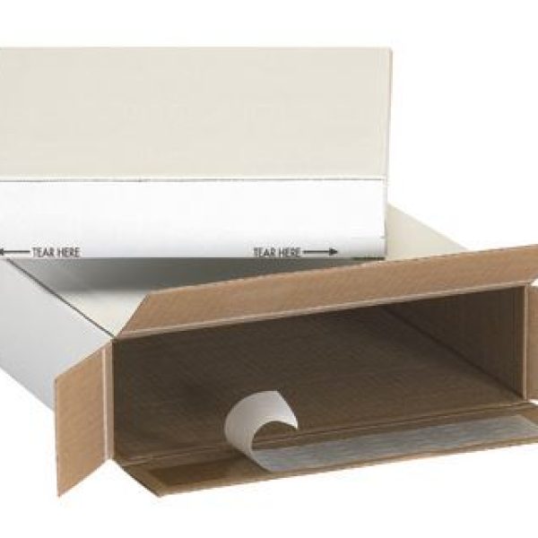 11 1/4'' x 3'' x 15 1/8'' Self Seal Side Loading Boxes
