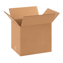 11 1/4'' x 8 3/4'' x 10'' Corrugated Boxes