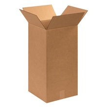 12'' x 12'' x 24'' Tall Corrugated Boxes