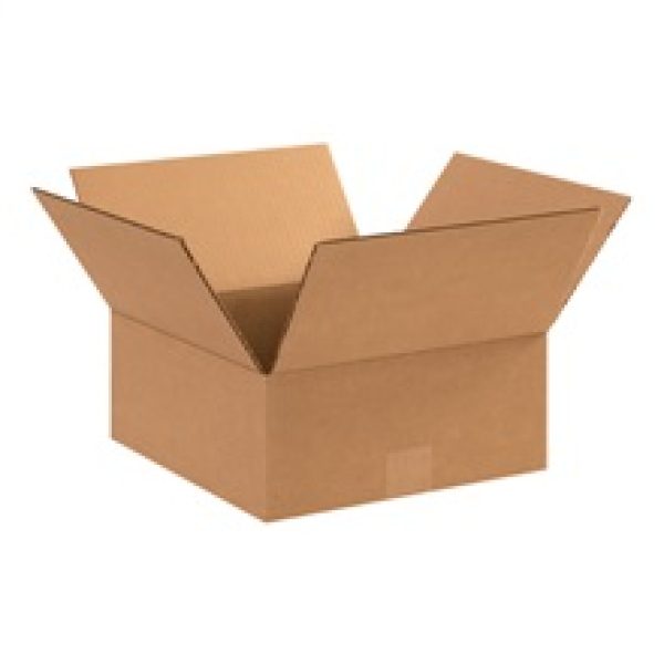 12" x 12" x 5" Flat Corrugated Boxes