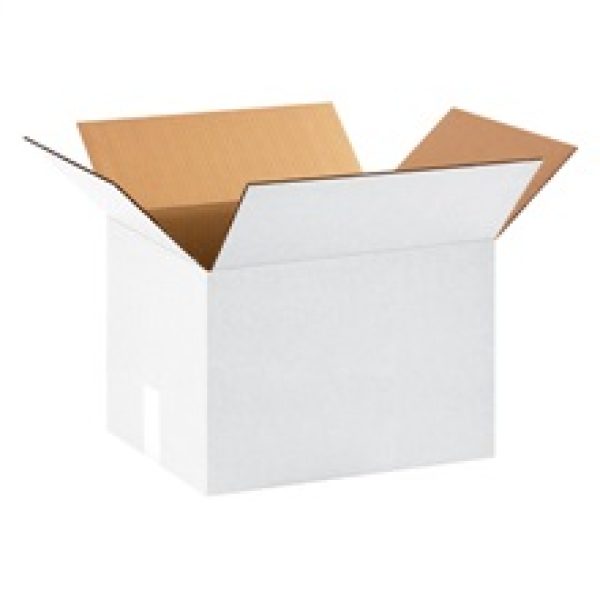 15'' x 12'' x 10'' White Corrugated Boxes