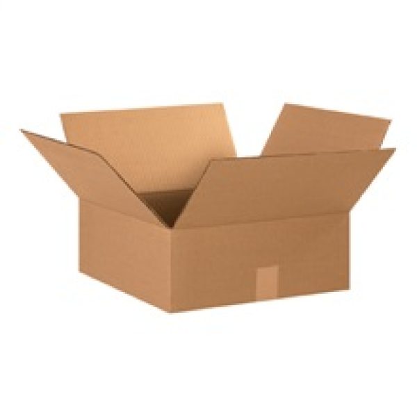 15'' x 15'' x 6'' Flat Corrugated Boxes