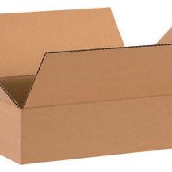 16'' x 12'' x 4'' Flat Corrugated Boxes