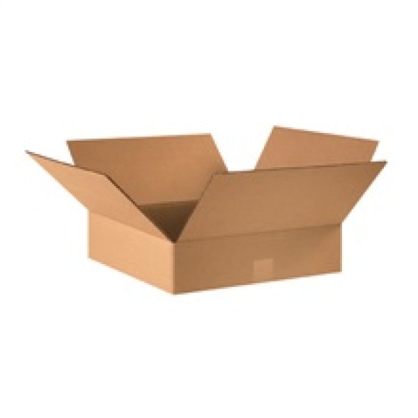 16" x 16" x 4" Flat Corrugated Boxes