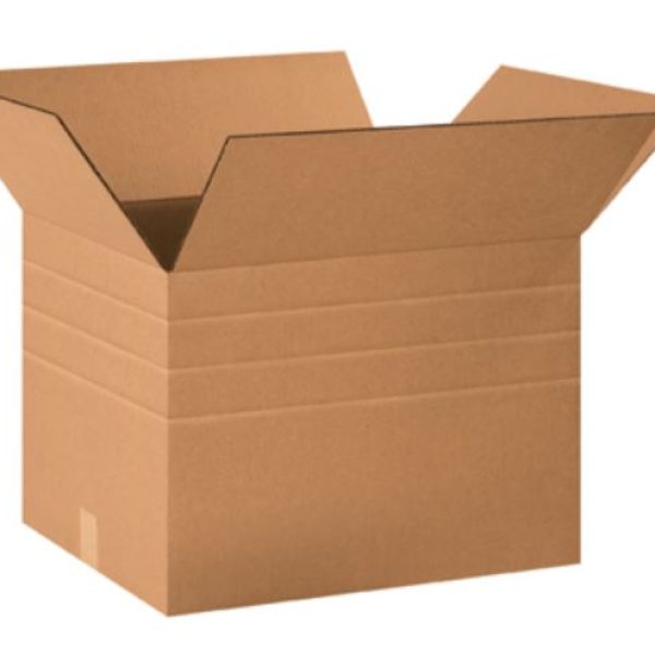 18'' x 14'' x 12'' Multi-Depth Corrugated Boxes