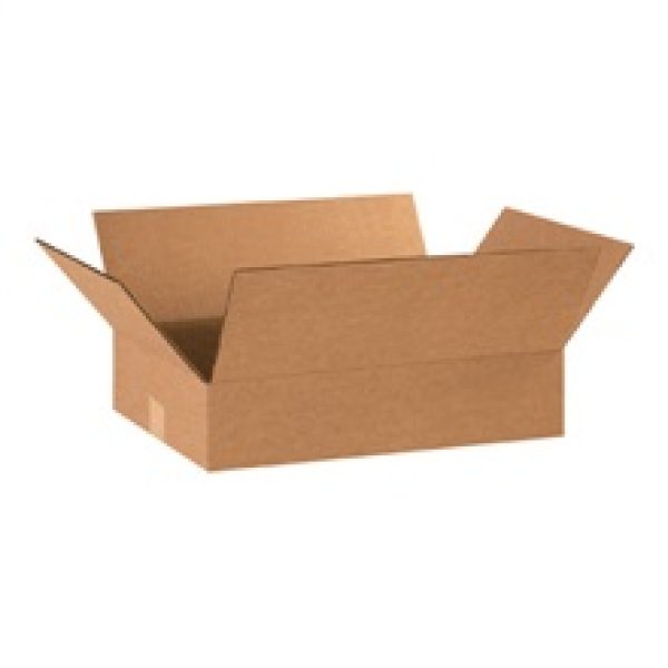 18" x 12" x 4" Flat Corrugated Boxes