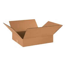 18'' x 16'' x 4'' Flat Corrugated Boxes