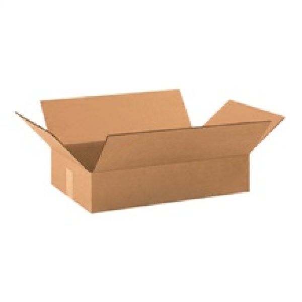 19" x 12" x 4" Flat Corrugated Boxes