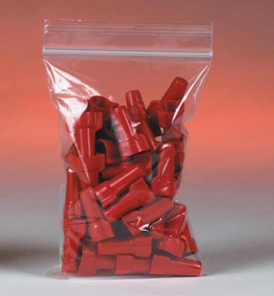 2'' x 4'' 2 Mil Reclosable Poly Bags