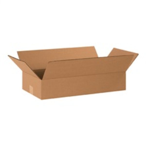20'' x 10'' x 4'' Flat Corrugated Boxes