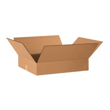 20'' x 16'' x 4'' Flat Corrugated Boxes