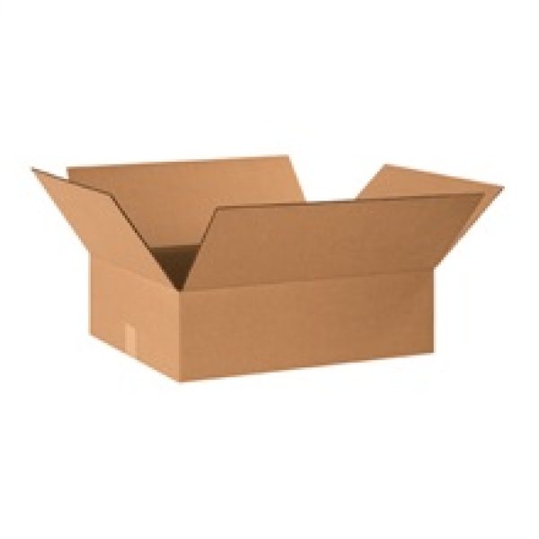 20'' x 16'' x 6'' Flat Corrugated Boxes