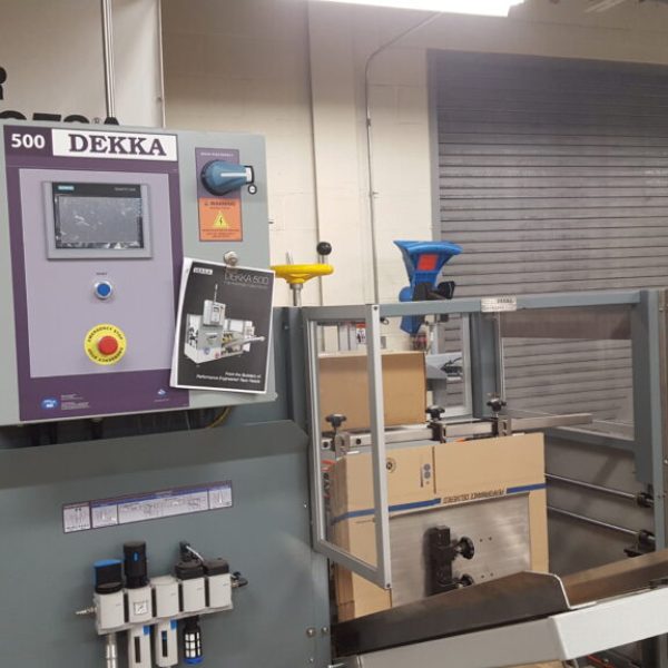 Dekka 500 Fully Automatic Case Sealer / Case Erector