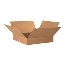 20'' x 20'' x 4'' Flat Corrugated Boxes