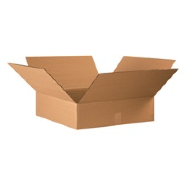 22'' x 22'' x 6'' Flat Corrugated Boxes