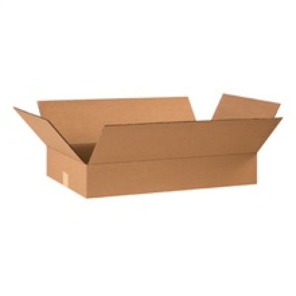 24" x 14" x 4" Flat Corrugated Boxes