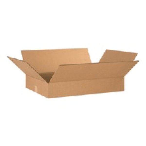 24'' x 16'' x 4'' Flat Corrugated Boxes