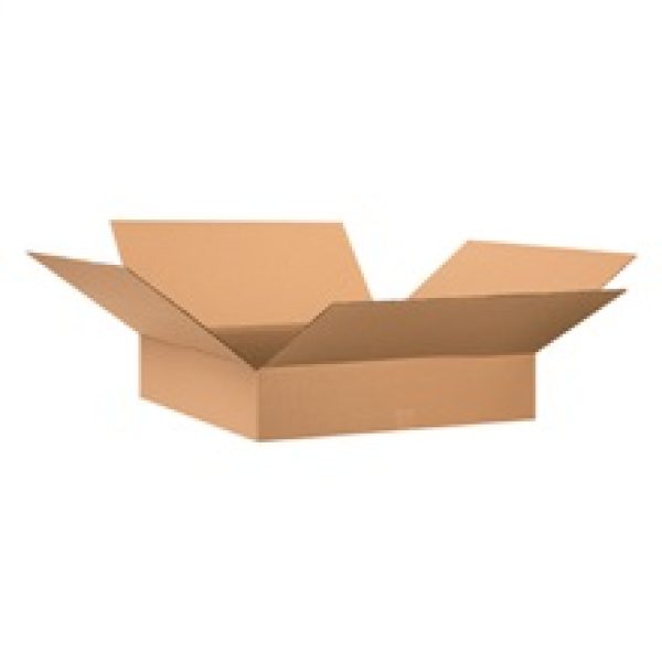 28'' x 28'' x 6'' Flat Corrugated Boxes