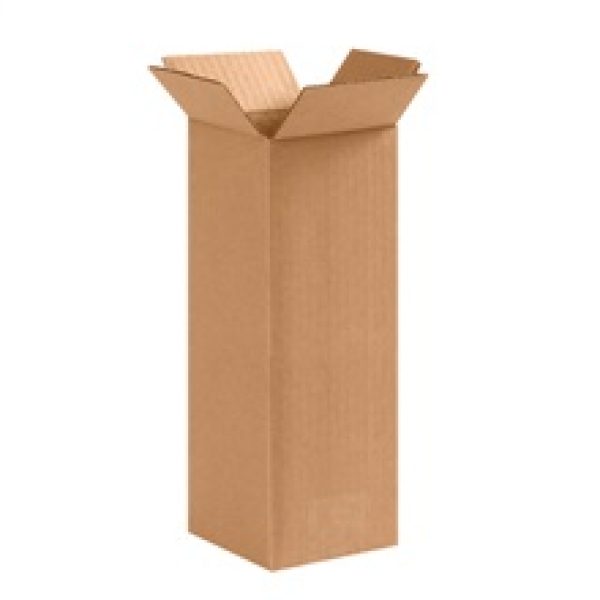 4'' x 4'' x 10'' Tall Corrugated Boxes