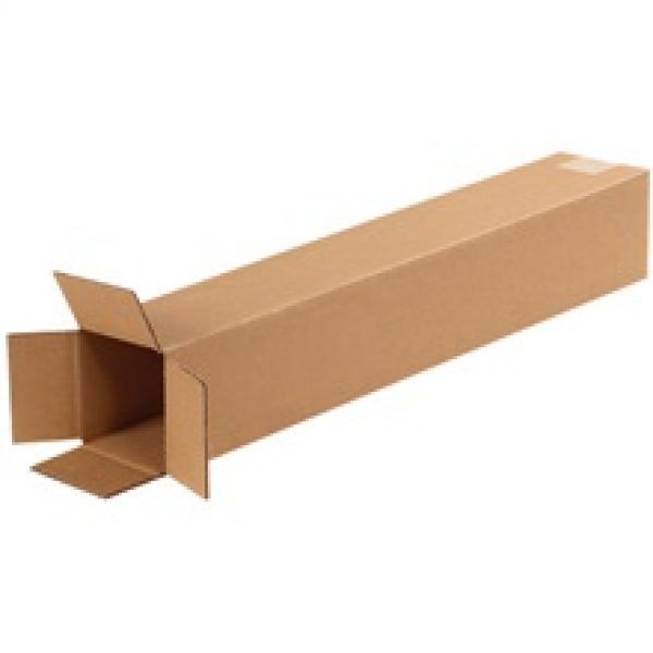 4" x 4" x 24" Tall Corrugated Boxes