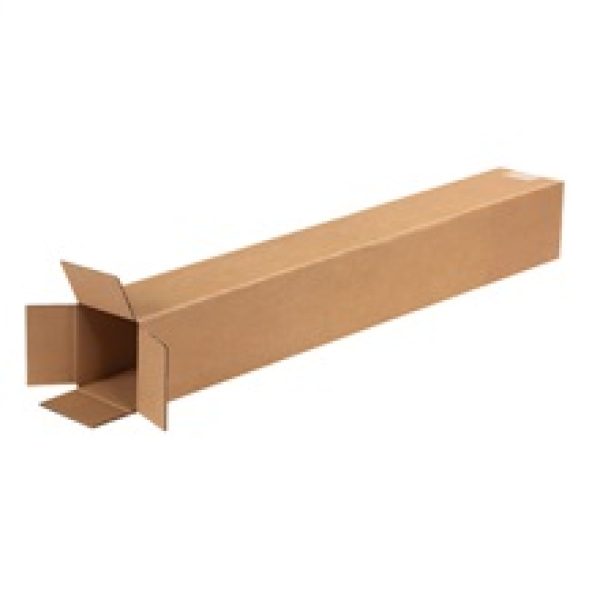 4'' x 4'' x 28'' Tall Corrugated Boxes