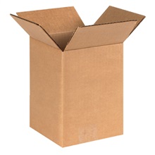 5'' x 5'' x 8'' Corrugated Boxes