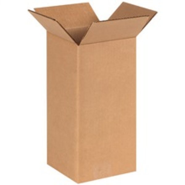 6" x 6" x 12" Tall Corrugated Boxes
