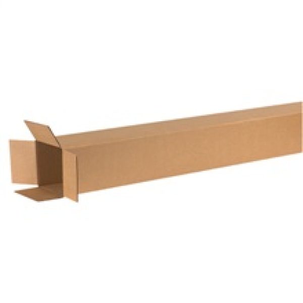 6'' x 6'' x 72'' Tall Corrugated Boxes