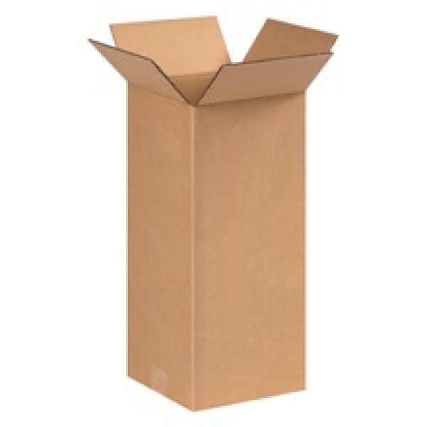 8" x 8" x 17" Tall Corrugated Boxes