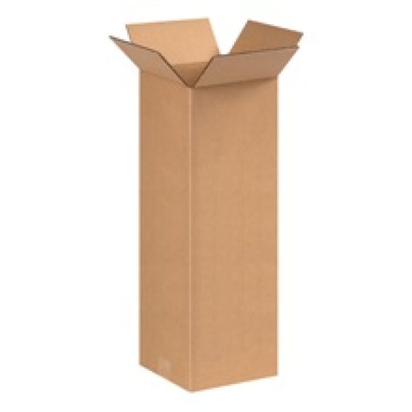 8" x 8" x 20" Tall Corrugated Boxes