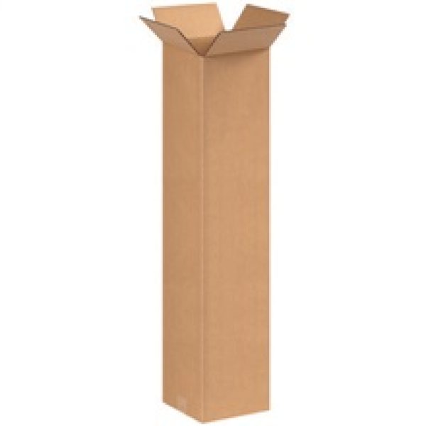 8'' x 8'' x 36'' Tall Corrugated Boxes