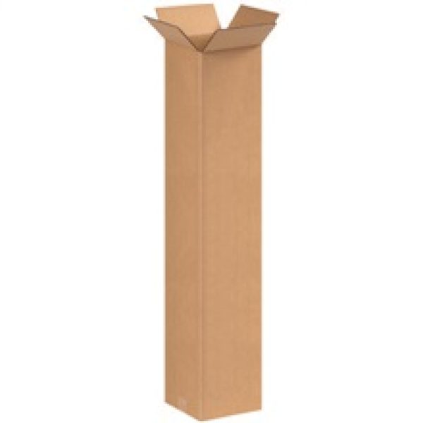 8'' x 8'' x 40'' Tall Corrugated Boxes