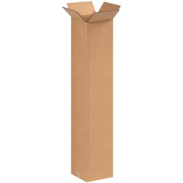 8'' x 8'' x 42'' Tall Corrugated Boxes