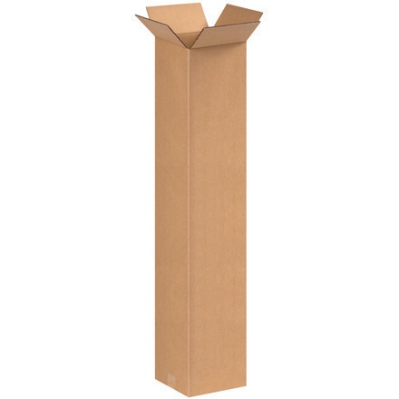 8'' x 8'' x 42'' Tall Corrugated Boxes