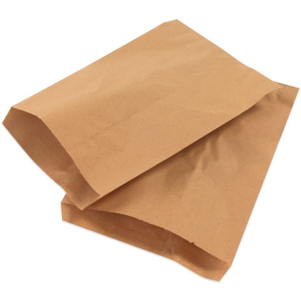 6 1/4" x 9 1/4" Kraft Flat Merchandise Bags