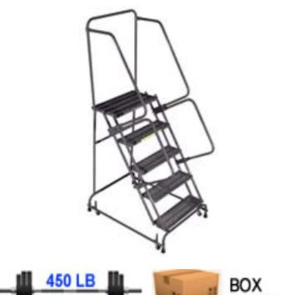 Ballymore Standard Rolling Ladders with Spring Loaded Casters
