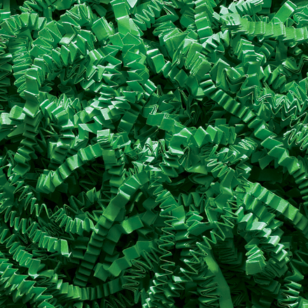 10 lb. Green Crinkle Paper