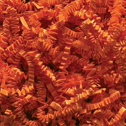 10 lb. Orange Crinkle Paper