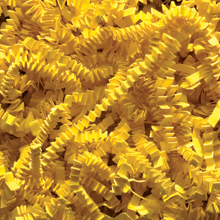 10 lb. Yellow Crinkle Paper