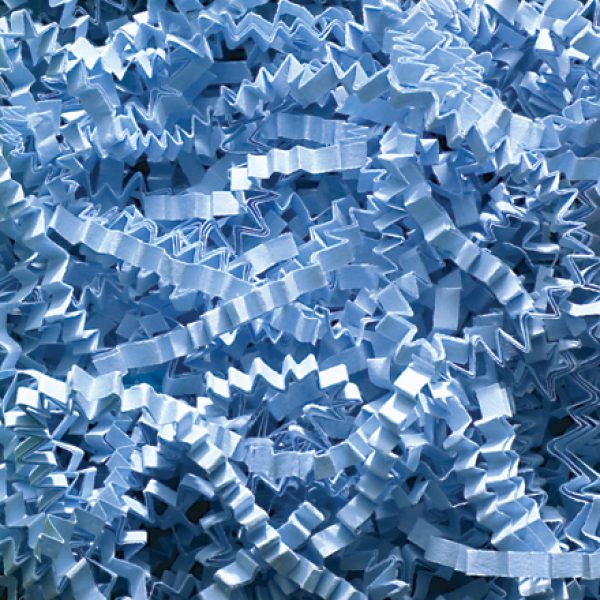 10 lb. Light Blue Crinkle Paper