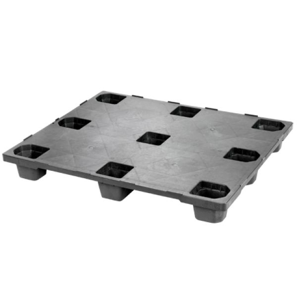 48" x 40" x 5 1/2" Nestable Closed Deck Pallet