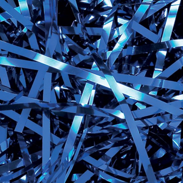 10 lb. Royal Blue Metallic PreciousMetal Shreds