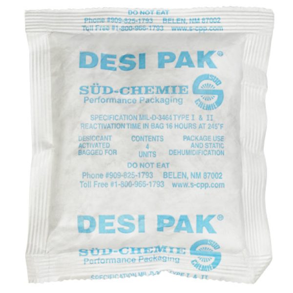5" x 5 1/2" x 1/2" Tyvek Clay Desiccants - 34 Gallon Drum