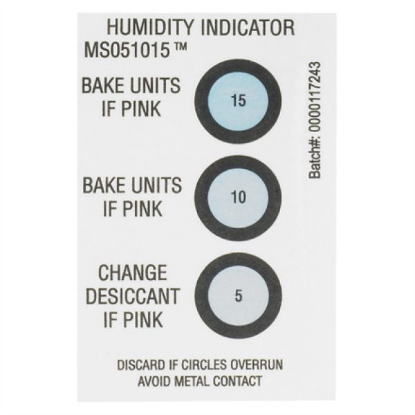 2" x 3" 5-10-15% Humidity Indicators