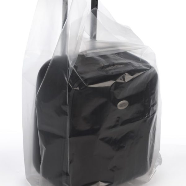 10" x 24" x 8" x 3 mil Gusseted Poly Bags